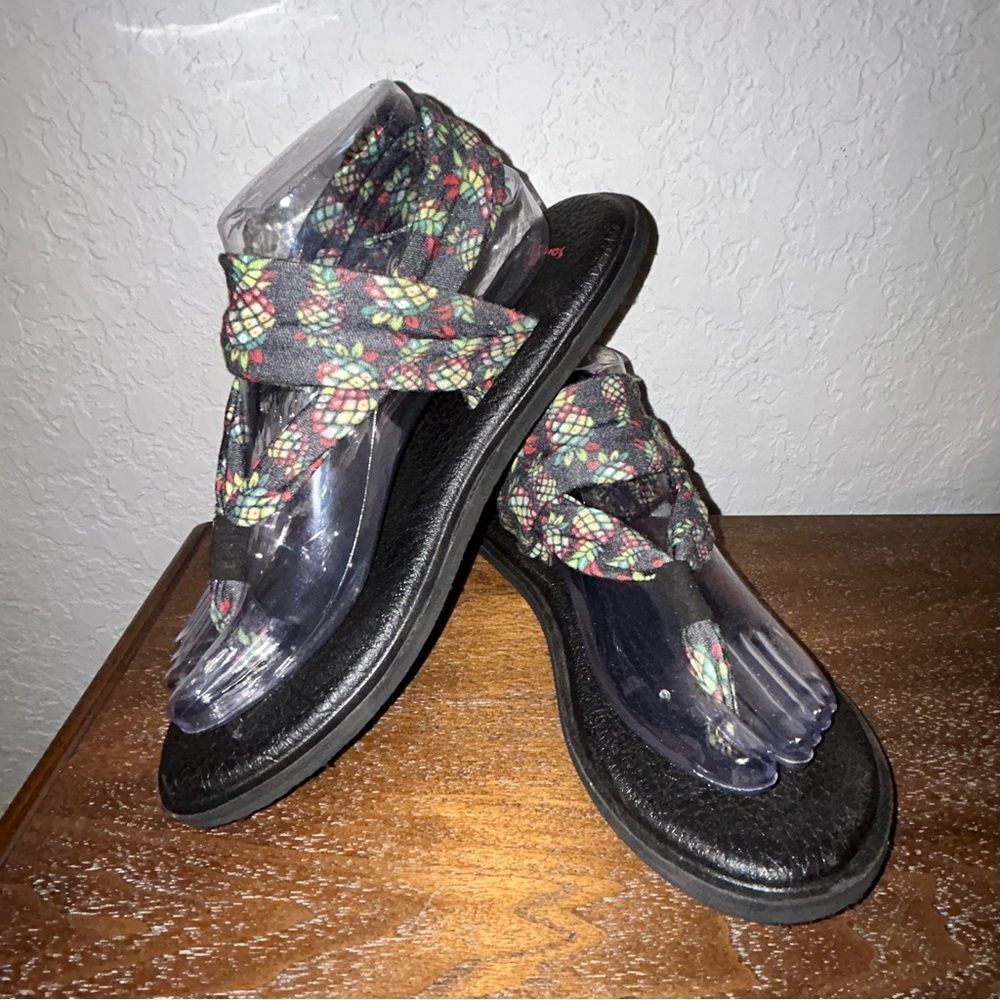 Sanuk Yoga Sling 2 Pineapple Print 1016712 Sandal Shoes